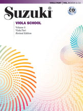 SUZUKI VIOLA SCHOOL #6 Revised VIOLA BK/CD cover